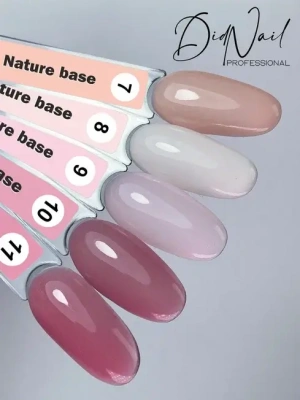 DidNail Professional Цветная камуфлирующая база Nature Base 10 мл. NB#11 DidNail Professional Цветная камуфлирующая база Nature Base 10 мл. NB#11