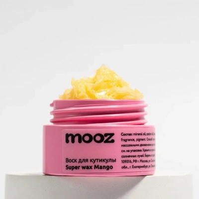 MOOZ Воск для кутикулы Super wax Mango 5 г.