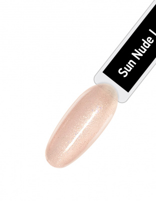 IQ Beauty Укрепитель ногтей хайлайтер эффект с УФ-фильтрами Sun Highlighter 03 Sun Nude 12,5 мл.