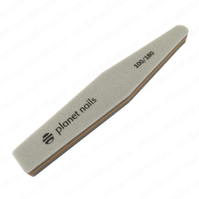 Шлифовка для ногтей Planet Nails Sponge ромбовидная 100/180 20405