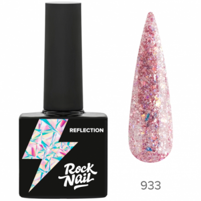 RockNail Гель-лак Reflection 933 Sequin Body 10 мл. RockNail Гель-лак Reflection 933 Sequin Body 10 мл.