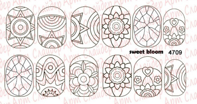 Слайдер-трафарет Sweet Bloom 4709