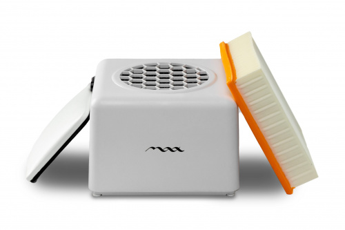 Профессиональный маникюрный пылесос с фильтром MAX Ultimate X Белый 76 Вт.