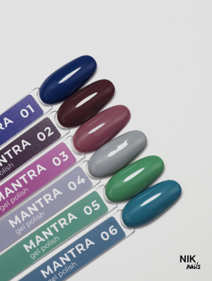 NIK nails гель-лак Mantra 06 8 г.