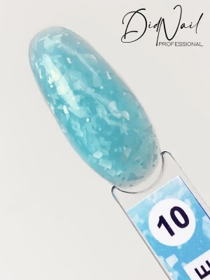 DidNail Professional Камуфлирующая база с блестками Pretty Base 10 10 мл.