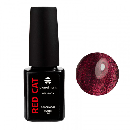 Planet Nails Гель-лак Red Cat 14686 8 мл.