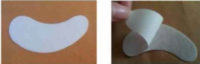 Патчи под глаза для наращивания и окрашивания ресниц классические, золотая упаковка