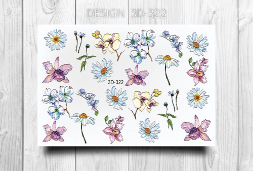 3D Объемный слайдер-дизайн 3D322