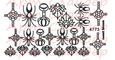 Слайдер-трафарет Sweet Bloom 4773