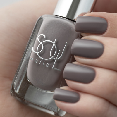 Soul Nails Лак для ногтей Grey №140 10,5 мл.