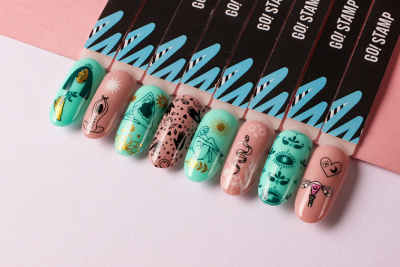Go Stamp Пластина для стемпинга 024 Femme