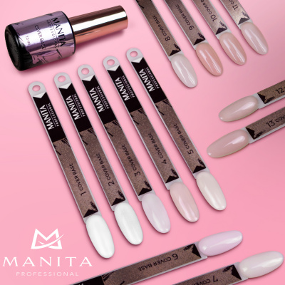 MANITA Professional База COVER BASE каучуковая камуфлирующая №09 10 мл. MANITA Professional База COVER BASE каучуковая камуфлирующая №09 10 мл.