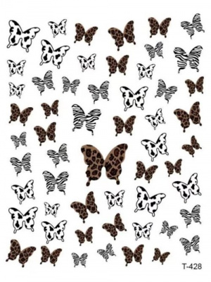 Наклейки Tartiso T428 Бабочки Наклейки Tartiso T428 Бабочки