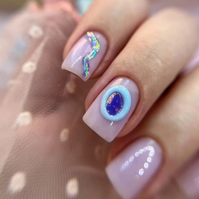 MoodNail 3D Gel для объемного дизайна Green 15 г.