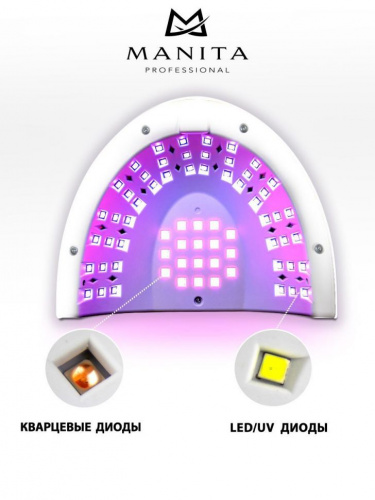 MANITA Professional Лампа LED/UV Белая 54W MP-111 с кварцевыми диодами MANITA Professional Лампа LED/UV Белая 54W MP-111 с кварцевыми диодами