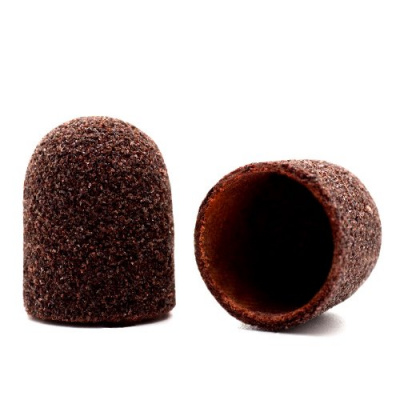 Silver Kiss, Колпачок абразивный на тканевой основе 13 мм. коричневый 150 грит