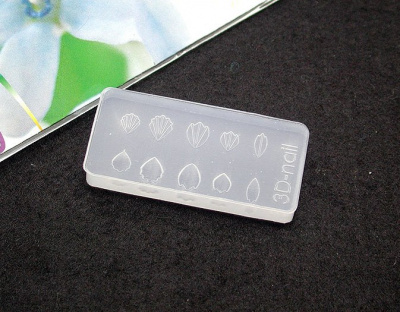 3D Acrylic Mold Y1SJ070 10 Pieces Petal 3D Acrylic Mold Y1SJ070 10 Pieces Petal