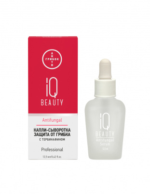 IQ Beauty Капли-сыворотка для защиты от грибка для ногтей и кожи с тербинафином Antifungal serum 12,5 мл. IQ Beauty Капли-сыворотка для защиты от грибка для ногтей и кожи с тербинафином Antifungal serum 12,5 мл.