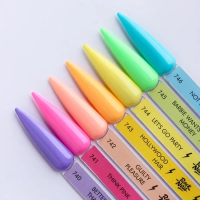 RockNail Гель-лак Barbiecore 743 Holywood Hair 10 мл.