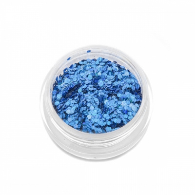 Шестигранники TNL Кошачий глаз 4 синие 10437