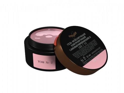 Опция Камуфлирующий самовыравнивающийся гель темно-розовый (холодный) Тон 2 15 мл. 37912