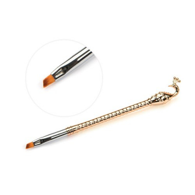 Кисть для геля TNL Жар-птица скошенная 6 141497 Кисть для геля TNL Жар-птица скошенная 6 141497