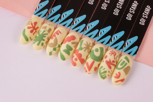 Go Stamp Пластина для стемпинга 044 Modern Art