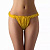ONE TOUCH Трусы бикини женские с рюшкой желтый спандбонд 10 шт/уп. (поштучно) 01-563