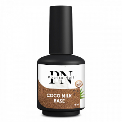 Patrisa Nail Coco milk base каучуковая база для гель-лака белая полупрозрачная 16 мл. BP66 Patrisa Nail Coco milk base каучуковая база для гель-лака белая полупрозрачная 16 мл. BP66