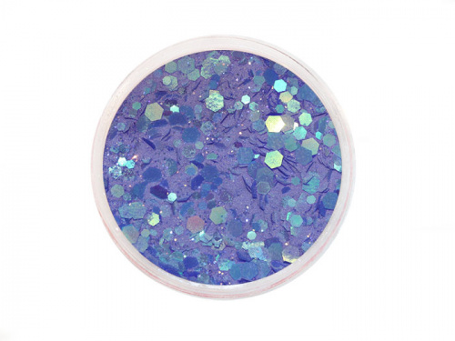 Акриловая пудра Justnail Y1EZ947A Indigo Crystal 15 гр.