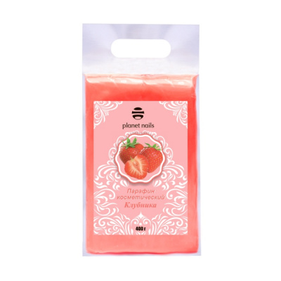 Парафин косметический Planet Nails Клубника 400 гр. 12241 Парафин косметический Planet Nails Клубника 400 гр. 12241
