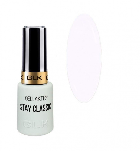 GELLAKTIK STAY CLASSIC WHITE гель-лак 12 мл.