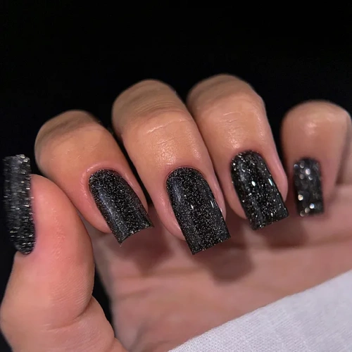 Patrisa Nail светоотражающий гель-лак Black Flash 3,5 мл.