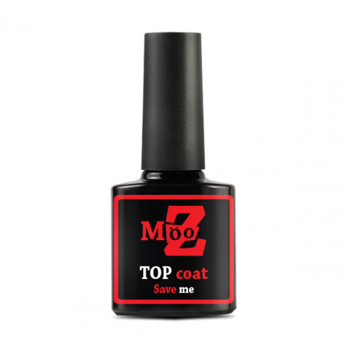 MOOZ Топ для гель-лака SAVE ME 9 мл.