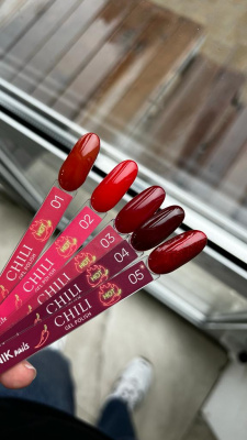 NIK nails гель-лак Chili 02 8 г. NIK nails гель-лак Chili 02 8 г.
