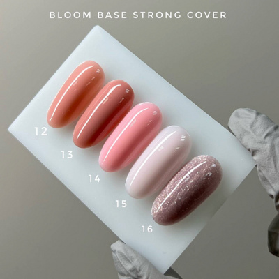Bloom База Strong жесткая оттенок №16 15 мл. Bloom База Strong жесткая оттенок №16 15 мл.