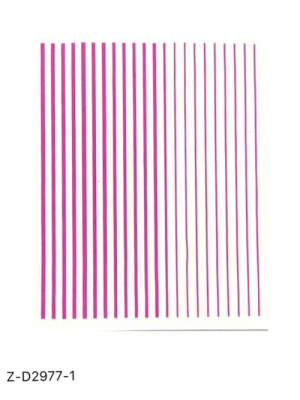 Наклейка 3D нить флуоресцентная purple Z-D2977-1 Наклейка 3D нить флуоресцентная purple Z-D2977-1