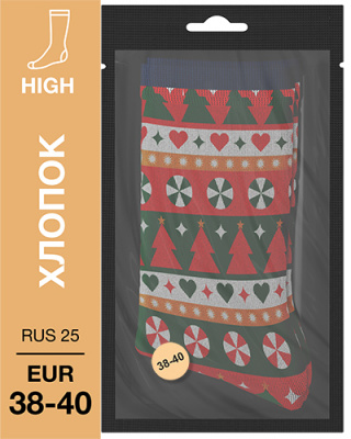 MILV Носки Хлопок 107 High N-10 RUS 25/EUR 38-40