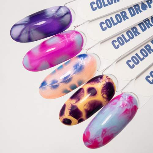 MOOZ Основа для растекания гель-лака Color drop base 9 мл.