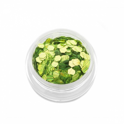 Шестигранники TNL Кошачий глаз 1 салатовые 10438