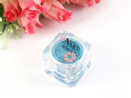 Глиттер Nails квадр.банка Y1BV041