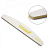 Пилка Nail SunShine полумесяц 180/240 на пластиковой основе 00-00002440