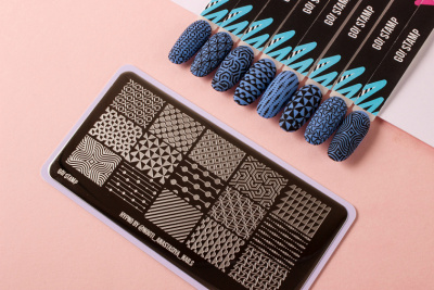 Go Stamp Пластина для стемпинга 037 Hypno