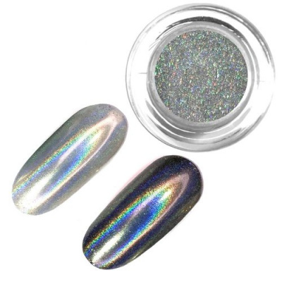 Пигмент для втирки PRISMA SILVER в банке PV-PSL