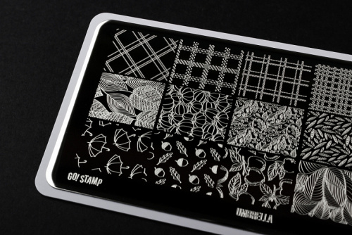 Go Stamp Пластина для стемпинга 115 Umbrella