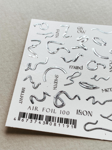 IBDI NAILS Слайдер дизайн AIR FOIL 100