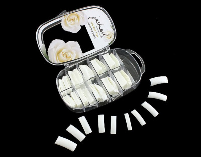 Типсы Justnail Fashion Square White (Y1NG4A) 100 шт./кор.