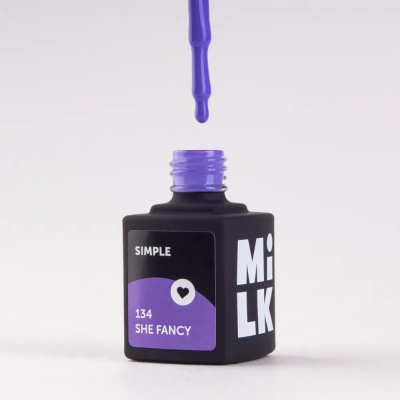 Milk Гель-лак Simple 134 She Fancy 9 мл. Milk Гель-лак Simple 134 She Fancy 9 мл.