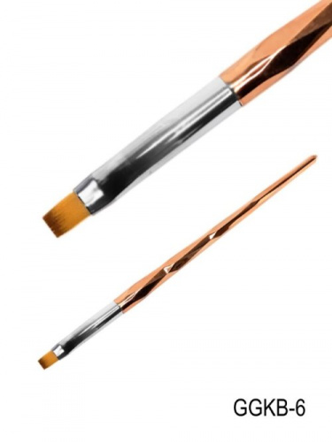 GELLAKTIK Кисть для геля 6 GGKB-6