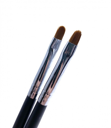 Nail Art Кисть для геля Овал №6 черная